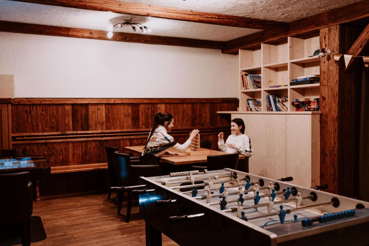 Hotel Bergschloessl ลูซอน ภายนอก รูปภาพ